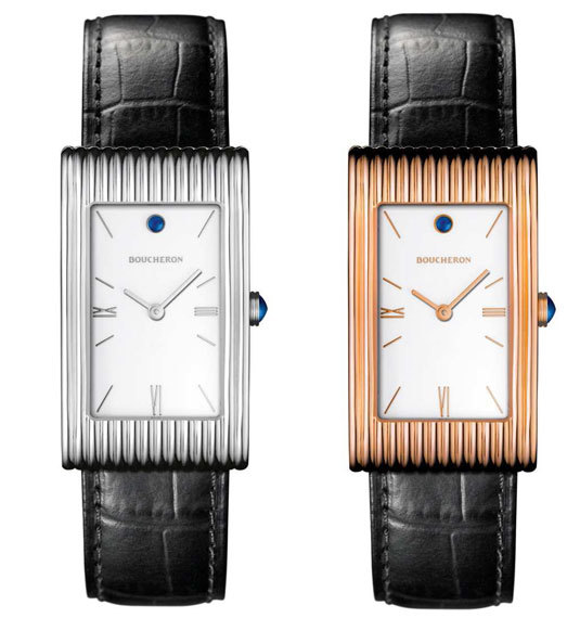 Boucheron Reflet acier ou or rose Boucheron Reflet acier ou or rose