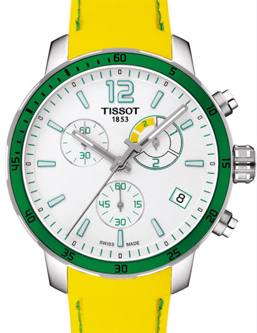 Tissot Quickster Football Brésil