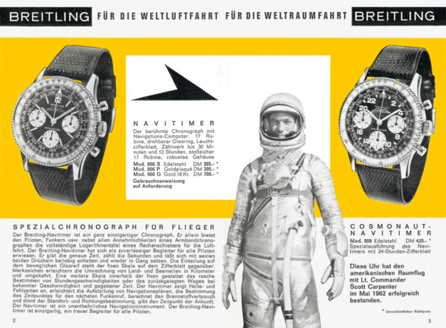 Breitling : luxueuse réédition de la fameuse Navitimer Cosmonaute