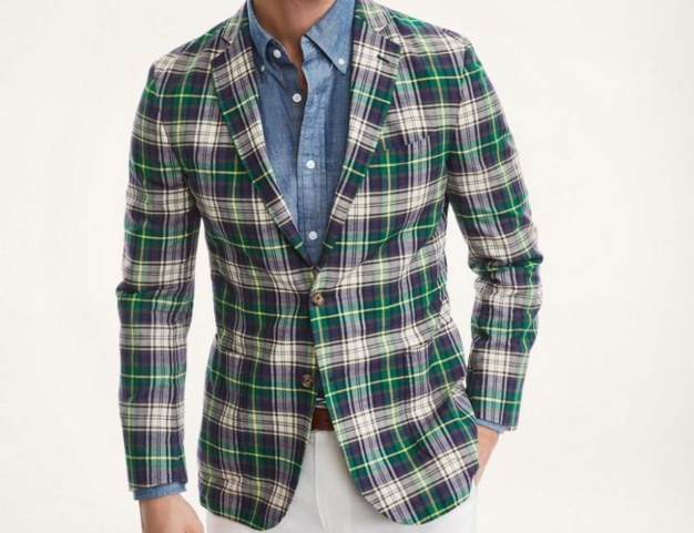 La veste en madras : optez pour le "tartan" indien pour l'été La veste en madras : optez pour le "tartan" indien pour l'été