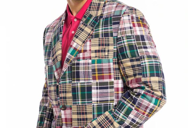 La veste en madras : optez pour le "tartan" indien pour l'été La veste en madras : optez pour le "tartan" indien pour l'été