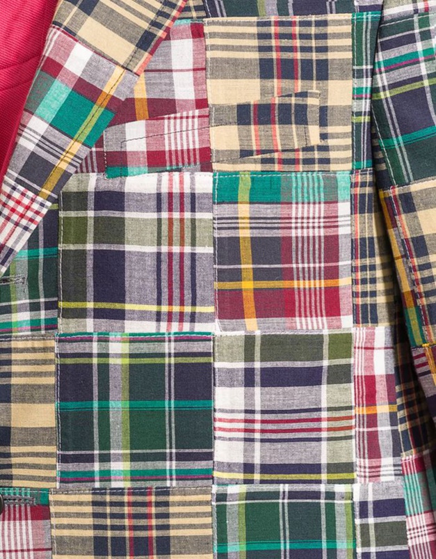 La veste en madras : optez pour le "tartan" indien pour l'été