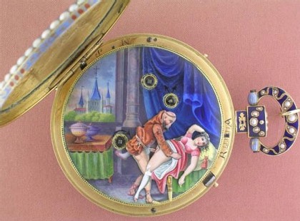 Montres érotiques au Musée d'horlogerie du Locle Montres érotiques au Musée d'horlogerie du Locle
