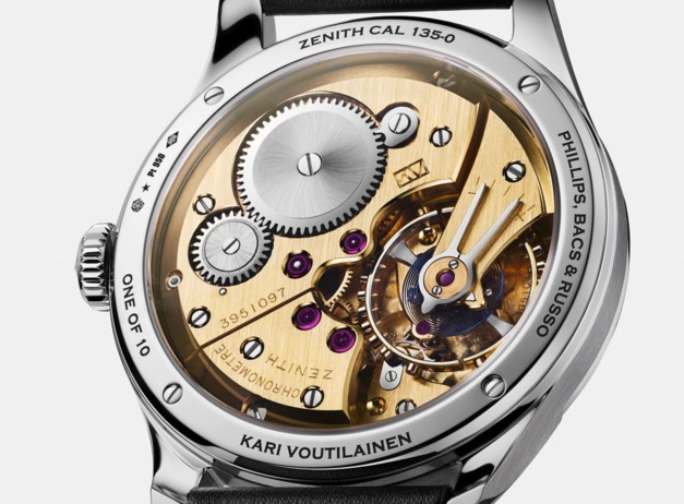 Zenith : partenariat inédit autour du calibre 135-O avec Voutilainen et Phillips Zenith : partenariat inédit autour du calibre 135-O avec Voutilainen et Phillips