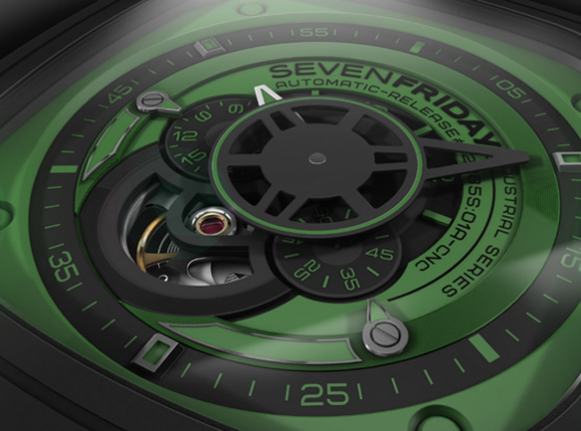 SevenFriday détail cadran SevenFriday détail cadran