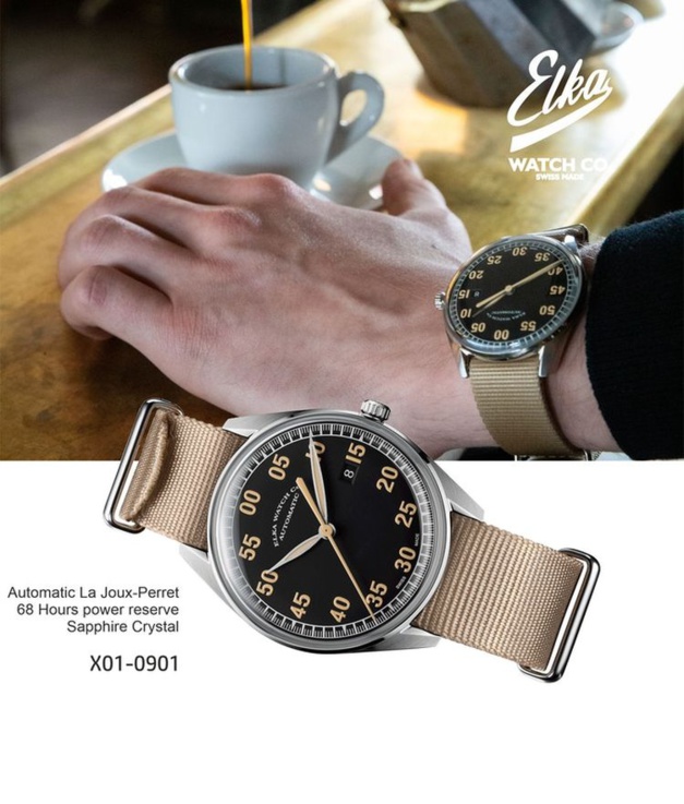 Montres Elka : quand les sixties séduisent les Millenials Montres Elka : quand les sixties séduisent les Millenials