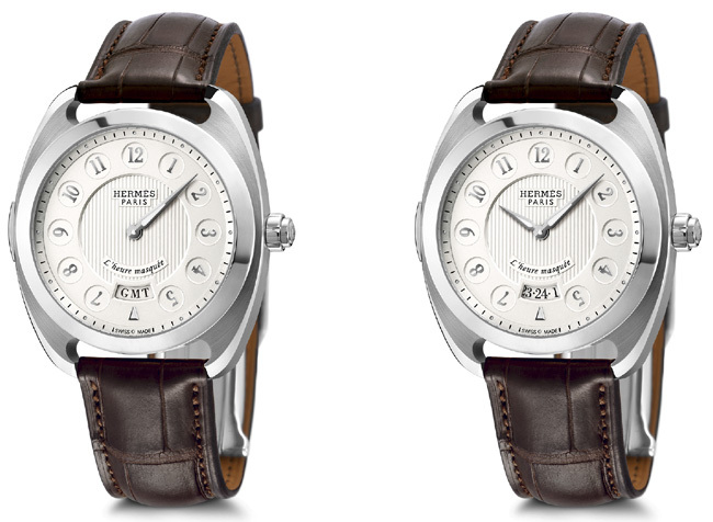 Hermès Dressage L’heure masquée : cache-cache watch Hermès Dressage L’heure masquée : cache-cache watch