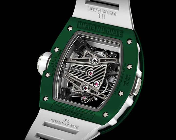 Richard Mille RM 38-01 Tourbillon capteur de G Bubba Watson Richard Mille RM 38-01 Tourbillon capteur de G Bubba Watson