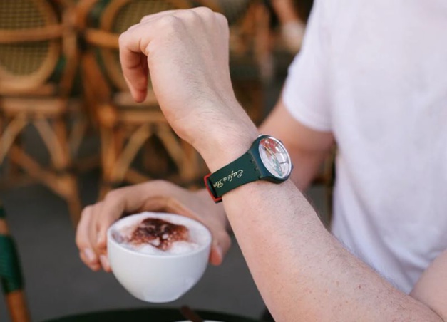 Swatch x Café de Flore avec HighSnobiety