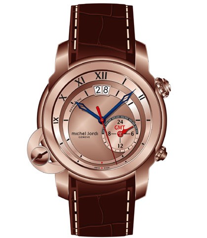 Equinox « Single » de Michel Jordi : une Grande Date GMT automatique Equinox « Single » de Michel Jordi : une Grande Date GMT automatique