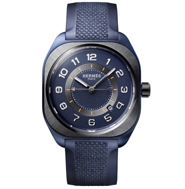 Hermès H08 : toute de bleu vêtue Hermès H08 : toute de bleu vêtue