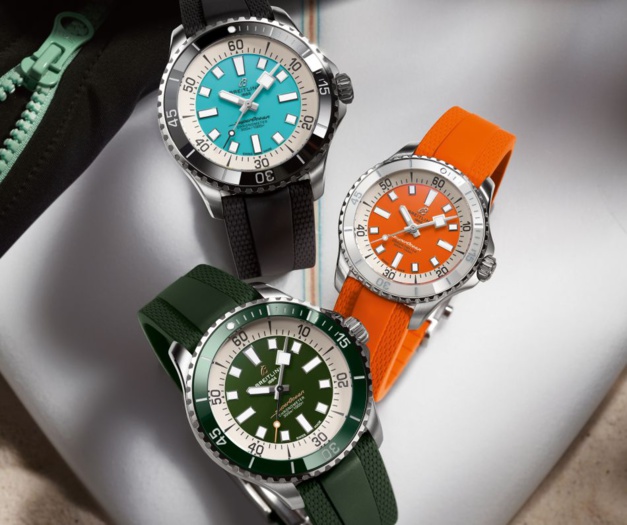 Breitling : le renouveau de la SuperOcean en "slow motion" Breitling : le renouveau de la SuperOcean en "slow motion"