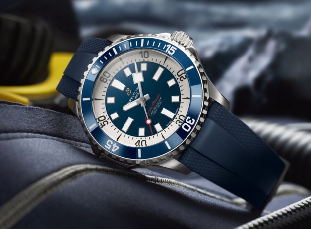 Breitling : le renouveau de la SuperOcean en "slow motion"