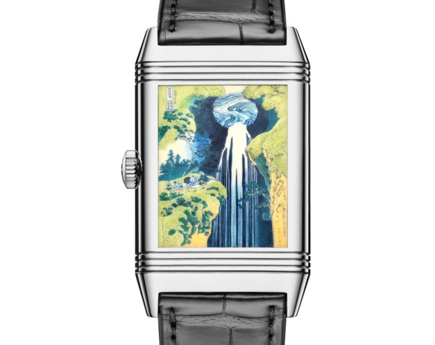 Jaeger-LeCoultre Reverso Tribute Enamel Hokusai "Amida Falls"