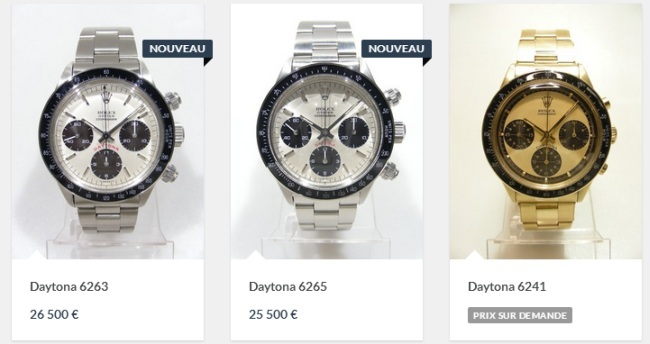 VintageDaytona.com : un site entièrement consacré aux Rolex Daytona « mécanique »