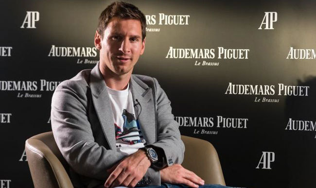 Messi : un ambassadeur Audemars Piguet reçu au Brassus