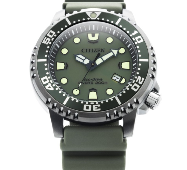 Citizen Promaster Eco-Drive Diver 200M : pour un look militaro-urbain assumé