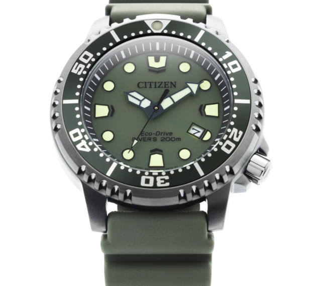 Citizen Promaster Eco-Drive Diver 200M : pour un look militaro-urbain assumé Citizen Promaster Eco-Drive Diver 200M : pour un look militaro-urbain assumé