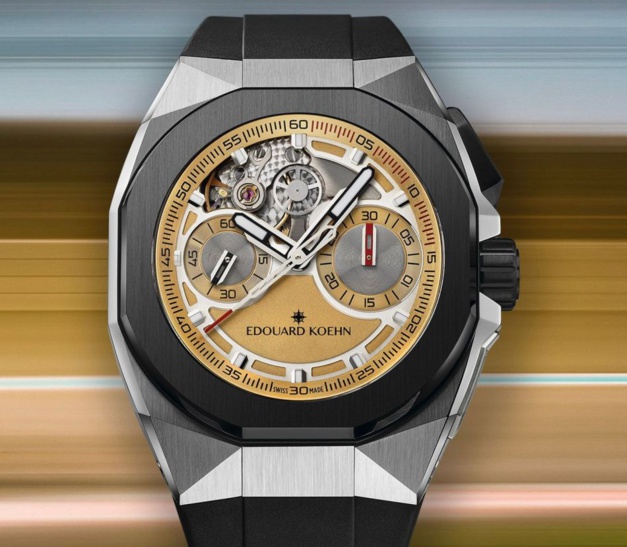 Edouard Koehn Tempus 2 "Open Heart" : un puissant chrono mono-poussoir au look sportif et horloger Edouard Koehn Tempus 2 "Open Heart" : un puissant chrono mono-poussoir au look sportif et horloger