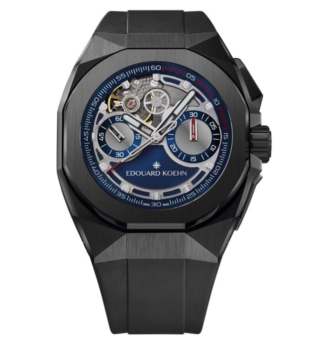 Edouard Koehn Tempus 2 "Open Heart" : un puissant chrono mono-poussoir au look sportif et horloger Edouard Koehn Tempus 2 "Open Heart" : un puissant chrono mono-poussoir au look sportif et horloger