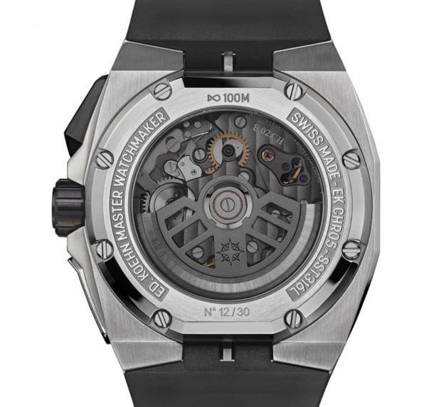 Edouard Koehn Tempus 2 "Open Heart" : un puissant chrono mono-poussoir au look sportif et horloger Edouard Koehn Tempus 2 "Open Heart" : un puissant chrono mono-poussoir au look sportif et horloger