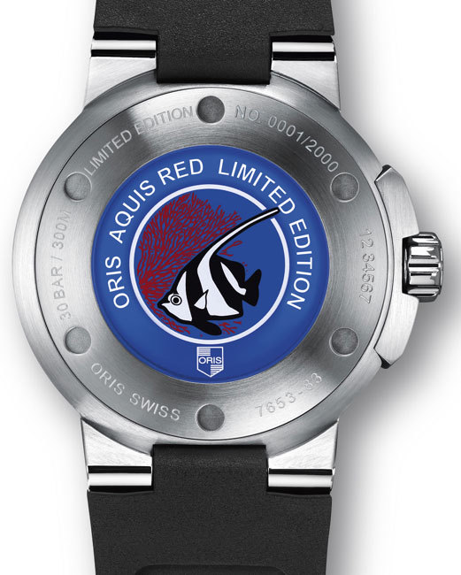 Oris Aquis Red Limited Edition Oris Aquis Red Limited Edition
