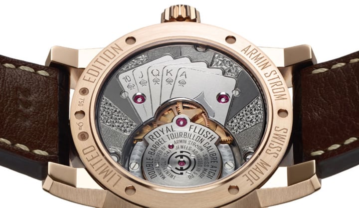 Armin Strom Tourbillon Royal Flush : pièce unique Armin Strom Tourbillon Royal Flush : pièce unique