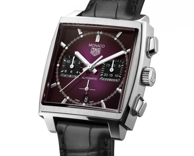TAG Heuer : une Monaco Purple Dial à 500 exemplaires TAG Heuer : une Monaco Purple Dial à 500 exemplaires