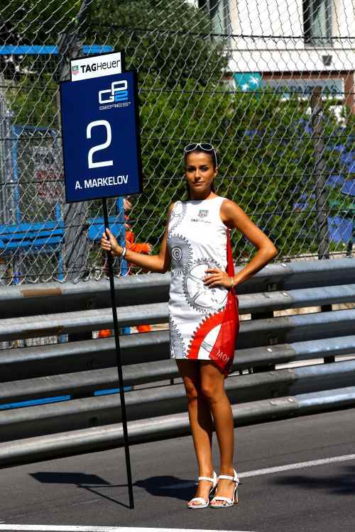 les grid girls de TAG Heuer