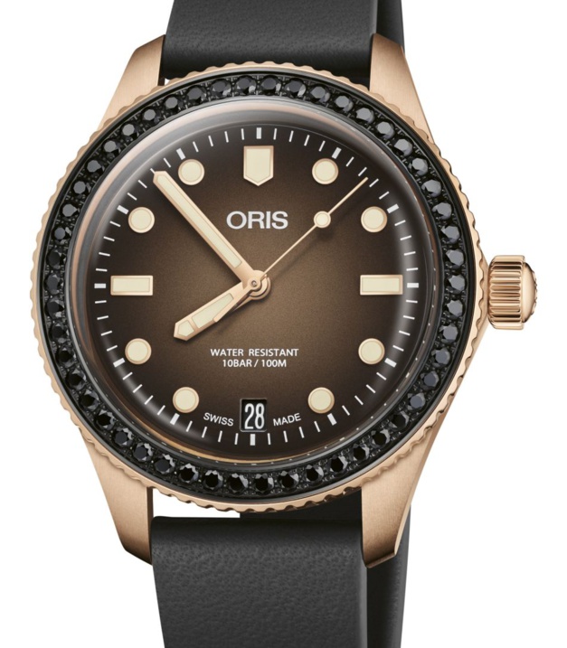 Oris Divers Sixty-Five : une plongeuse "joaillière" avec la maison Herzog Loibner Oris Divers Sixty-Five : une plongeuse "joaillière" avec la maison Herzog Loibner