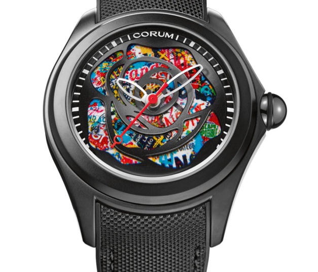 Corum Bubble x Aiiroh : oeuvre d'art de poignet Corum Bubble x Aiiroh : oeuvre d'art de poignet