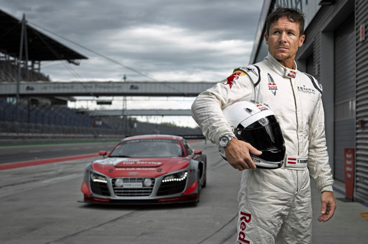 Felix Baumgartner : aux 24h du Nürburgring avec Zenith