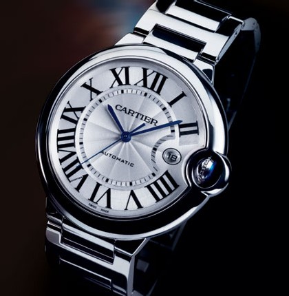 Ballon bleu de Cartier (42 mm) or gris