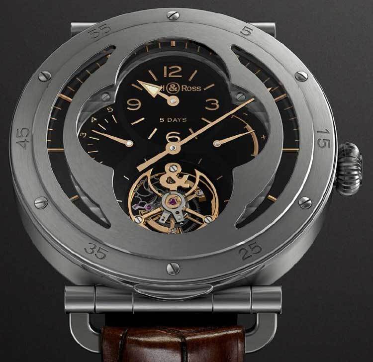 Bell&Ross WW2 Military Tourbillon : tourbillon blindé