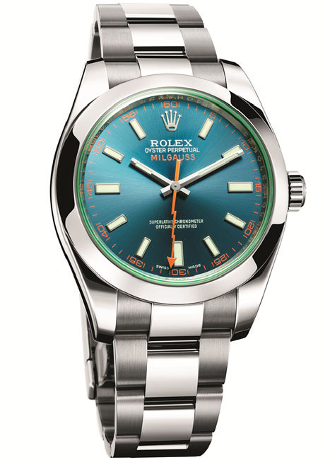 Milgauss GV cadran bleu « Z »