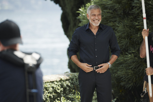 George Clooney et Hyun Bin : ensemble pour promouvoir la fameuse Speedmaster 57'