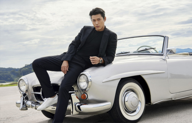 George Clooney et Hyun Bin : ensemble pour promouvoir la fameuse Speedmaster 57'