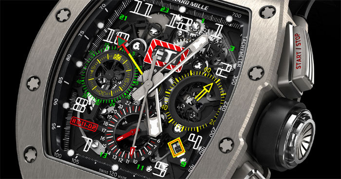 Richard Mille RM 11-02 Chronographe flyback et dual time