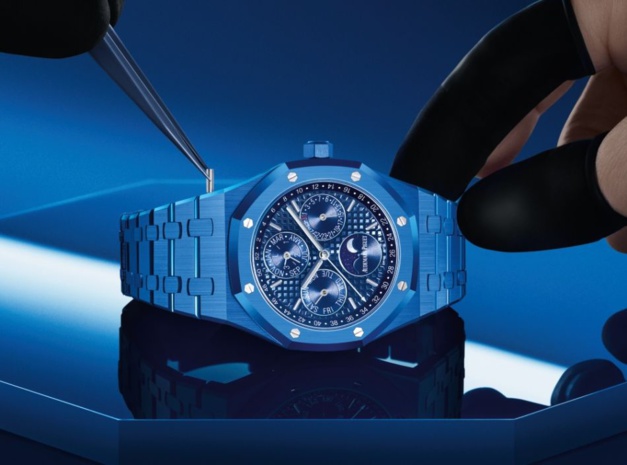 Audemars Piguet Royal Oak QP : une nouvelle livrée en céramique bleue Audemars Piguet Royal Oak QP : une nouvelle livrée en céramique bleue