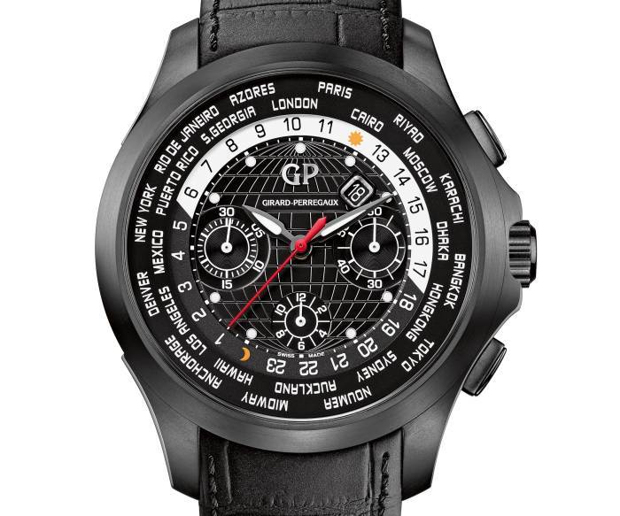 Girard-Perregaux Traveller WW.TC titane DLC noir