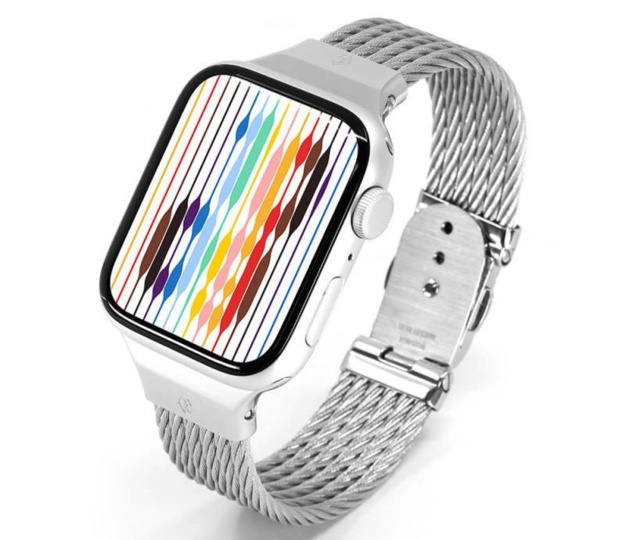 Charriol propose un élégant bracelet pour l'Apple Watch Charriol propose un élégant bracelet pour l'Apple Watch