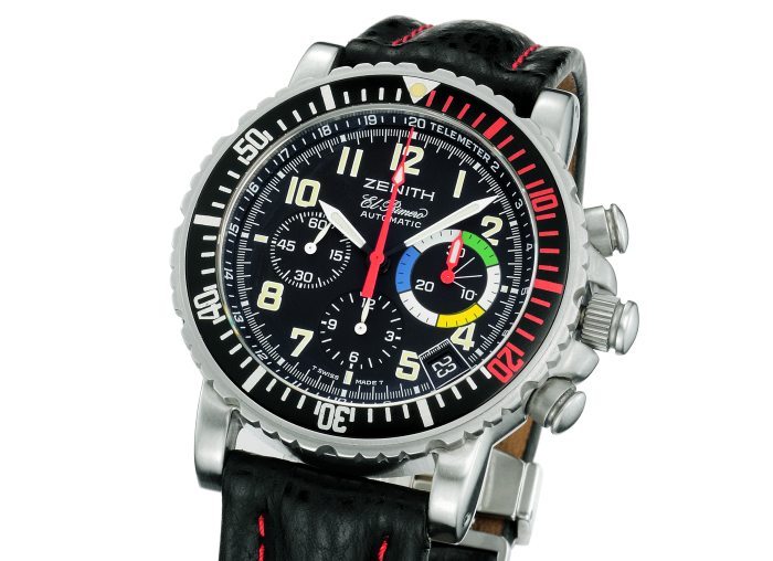 Zenith El Primero Stratos Flyback Rainbow Zenith El Primero Stratos Flyback Rainbow