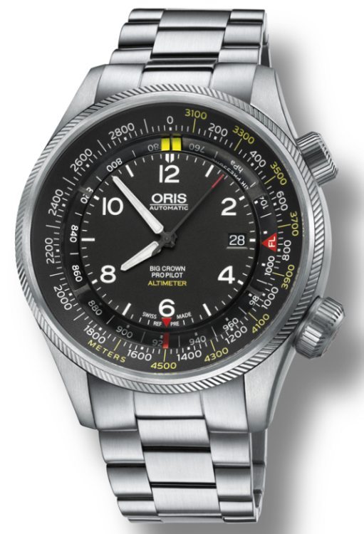 Oris Big Crown ProPilot Altimeter : montre de pilote avec altimètre mécanique