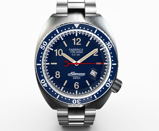 Allemano Diver Shark & Crab : plongée dans les années 70 Allemano Diver Shark & Crab : plongée dans les années 70