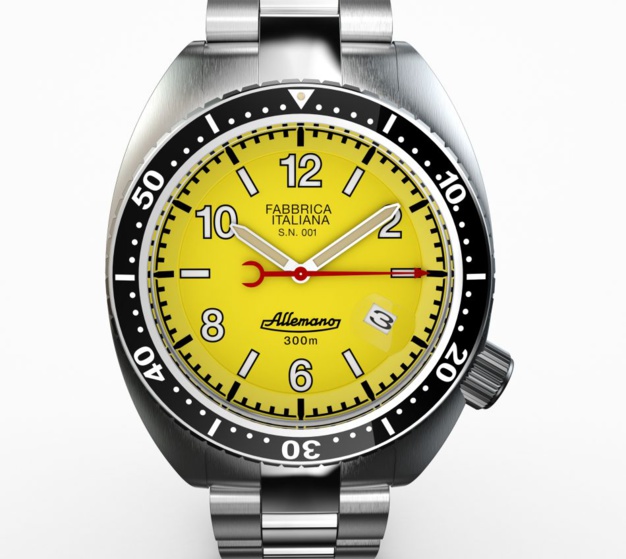 Allemano Diver Shark & Crab : plongée dans les années 70 Allemano Diver Shark & Crab : plongée dans les années 70