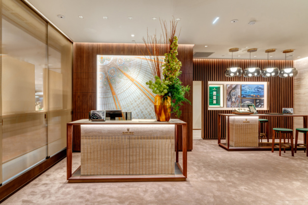 Galeries Lafayette : un somptueux et nouvel espace Rolex de 250m2 sur le boulevard Haussmann Galeries Lafayette : un somptueux et nouvel espace Rolex de 250m2 sur le boulevard Haussmann