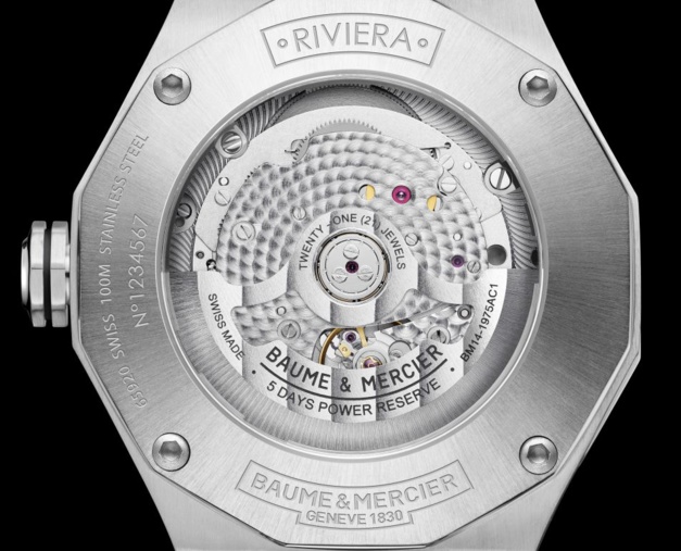 Baume & Mercier : une Riviera réussie avec fonction phase de Lune Baume & Mercier : une Riviera réussie avec fonction phase de Lune
