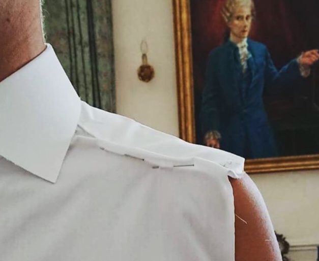 Les six étapes d'une chemise en grande mesure par Aelys Iroise Les six étapes d'une chemise en grande mesure par Aelys Iroise