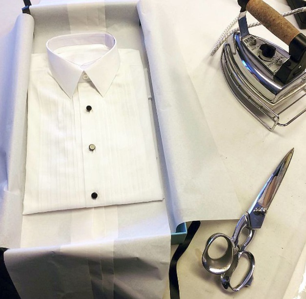 Les six étapes d'une chemise en grande mesure par Aelys Iroise Les six étapes d'une chemise en grande mesure par Aelys Iroise