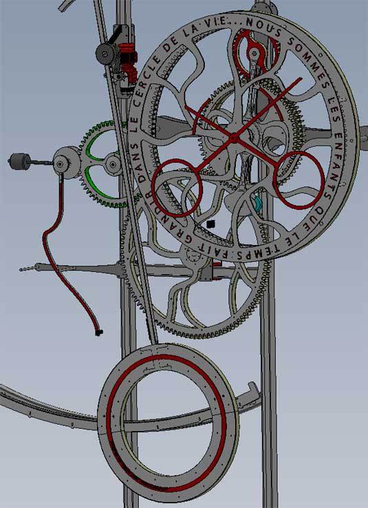 AoyAmA une horloge monumentale made in France s’envole pour le Japon